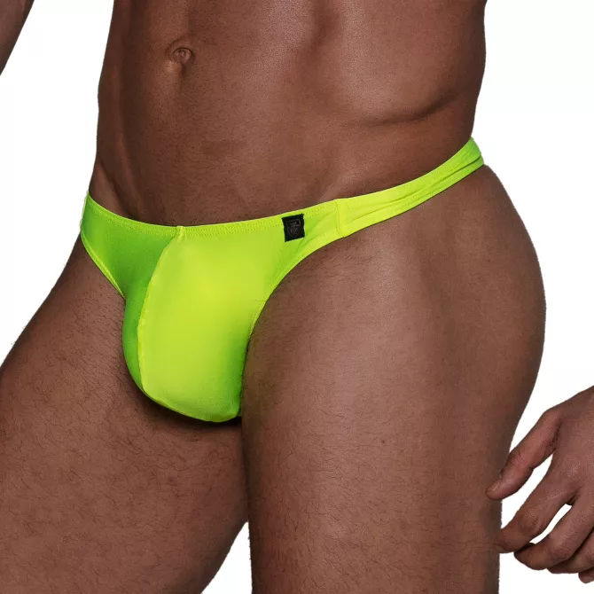 Swim Thongs Yellow For Men