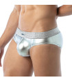 Magic brief argent de cote