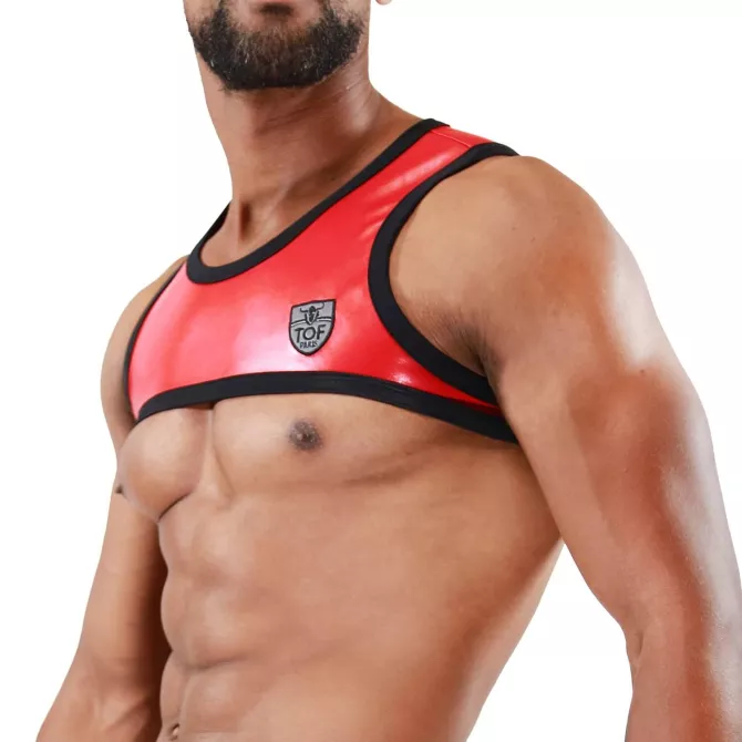 Harnais Deri Rouge - TOF-PARIS.com