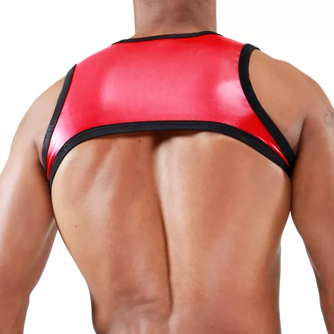 Deri Harness Red - TOF-PARIS.com