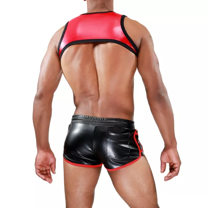 Harnais Deri Rouge - TOF-PARIS.com