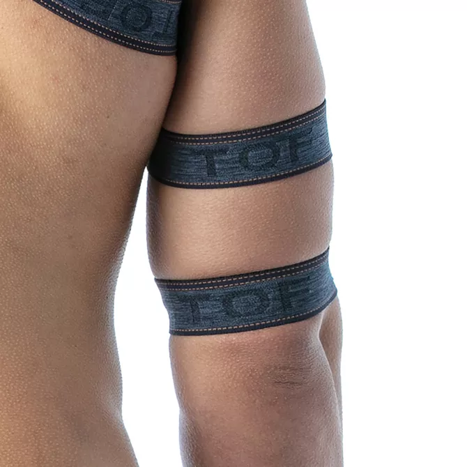 Denim Arm Harnais Bleu - Accessoire Élégant et Confortable