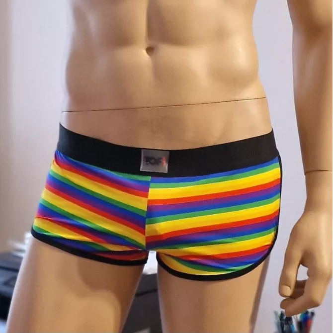 Short Proud TOF Paris – Short sexy homme arc-en-ciel, made in France
