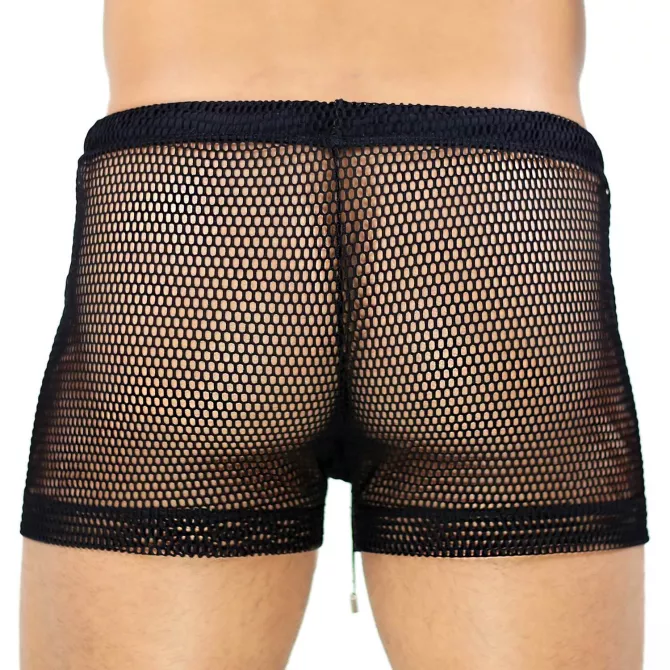 Short de bain Ibiza Noir - TOF-PARIS.com