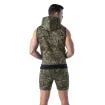 Army Sleeveless Hoodie
