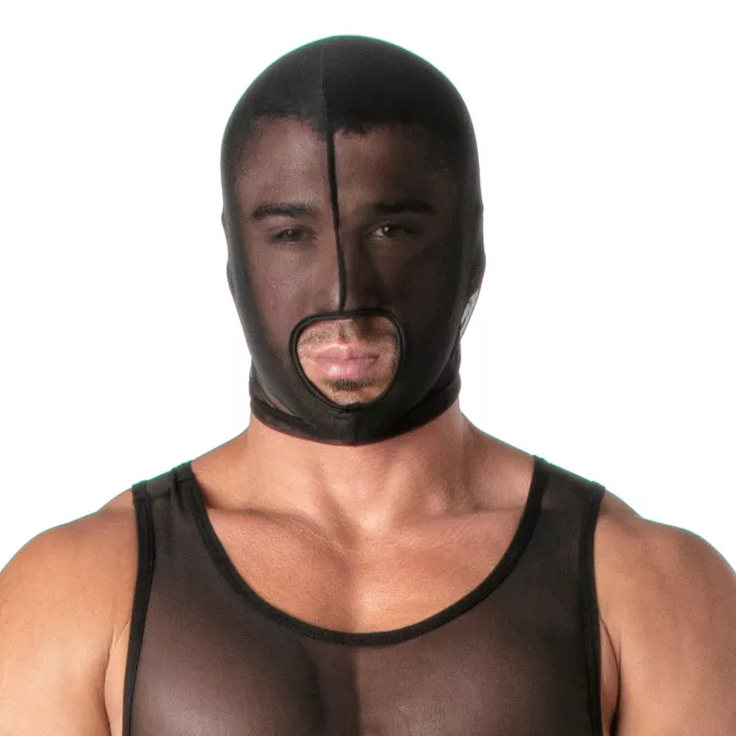 Sexy Transparent Hood for Men | TOF Paris Elegance