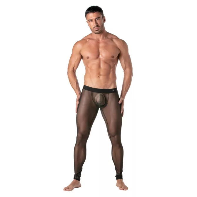 Transparent Men's Leggings - Boldness & Elegance | TOF Paris