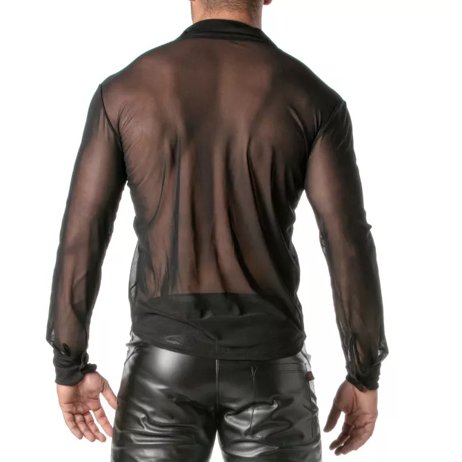 Chemise Sexy Homme - Transparence et Elégance | TOF Paris