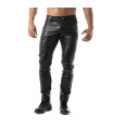 Pantalon Cuir Homme Échancré - Dos Amovible & Sexy | TOF Paris