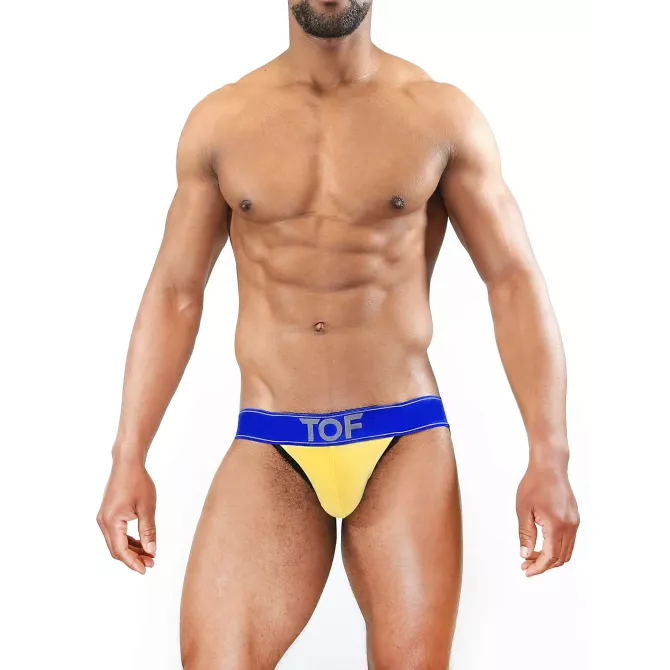 Carter Jockstraps Yellow/Blue - TOF-PARIS.com