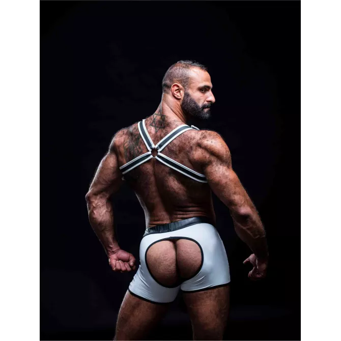 Short court homme sexy – Zippé, dos nu & ultra-moulant | TOF Paris