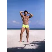 Neon Swim Trunks Yellow