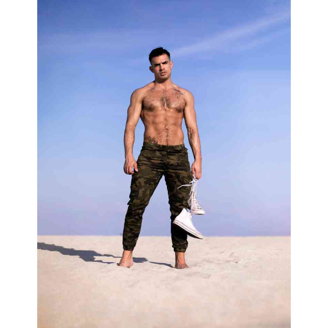 Military Cargo Pants - Comfort and Camouflage Style | TOF Paris
