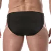 Swim Chain Briefs Black from the back for men