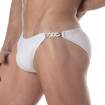 Swim Chain Briefs White