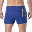 Short de bain mi-cuisse Bleu royal avec le logo tof