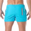 Mid Thigh Swim Shorts Turquoise