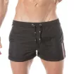 Short de bain mi-cuisse Noir