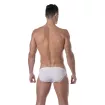 Plain swim Mini Briefs Blanc Back