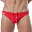 Plain swim Mini Briefs Rouge Cover
