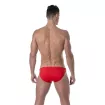 Plain swim Mini Briefs Red Back