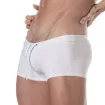 Plain swim Mini Trunks White from sideways