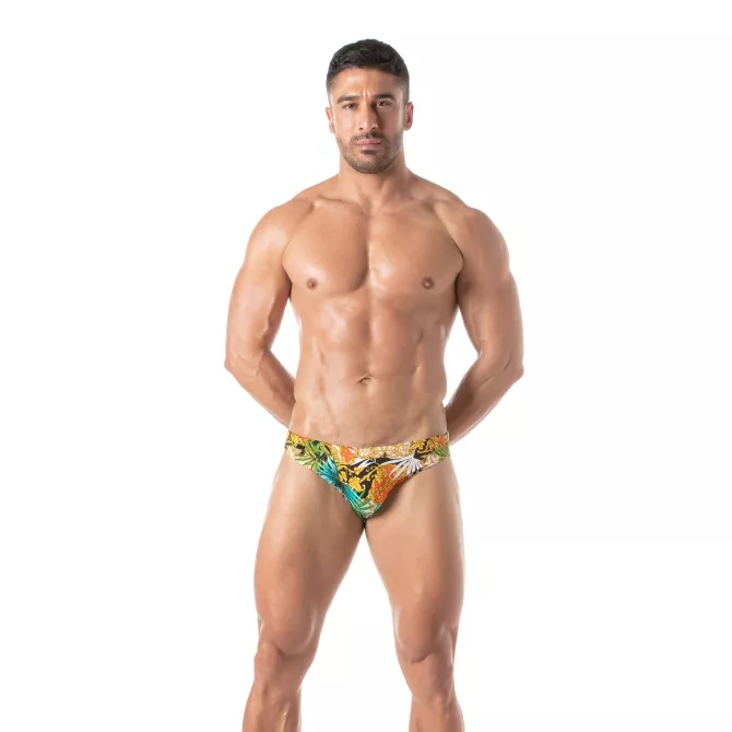 Baroque swim Mini Briefs Orange