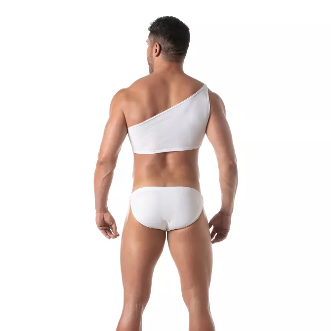 Top en Chaine Blanc