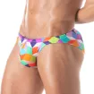 Print Swim Mini Briefs Purple