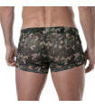 Mini-short Transparent pour Hommes Camo Kaki - Sportswear - Tof Paris