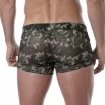 See Through Mens Mini Shorts from the back