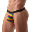 Rainbow Swim Thong for men