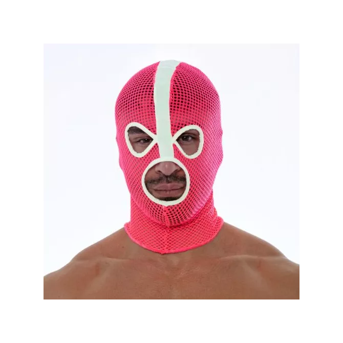 Cagoule en Résille Néon Rose Image de Couverture