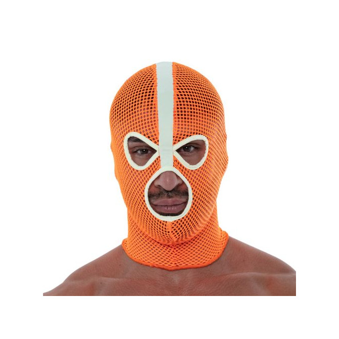 Neon Mesh Hood Orange