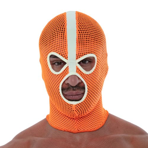 Neon Mesh Hood Orange