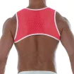 Neon Mesh Harness Pink Back For Men