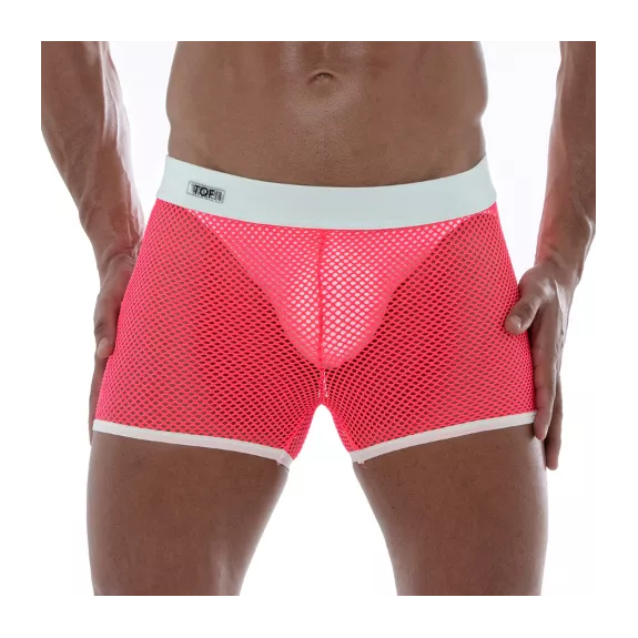 Short En Résille Néon Rose