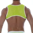 Neon Mesh Harness Yellow Back