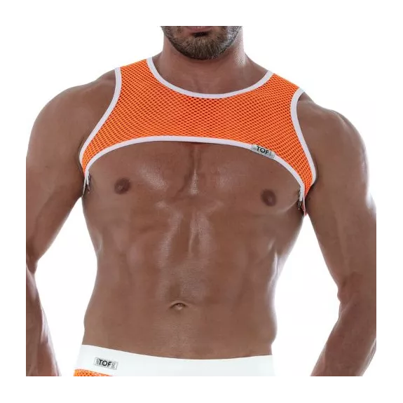 Harnais en Résille Néon Orange