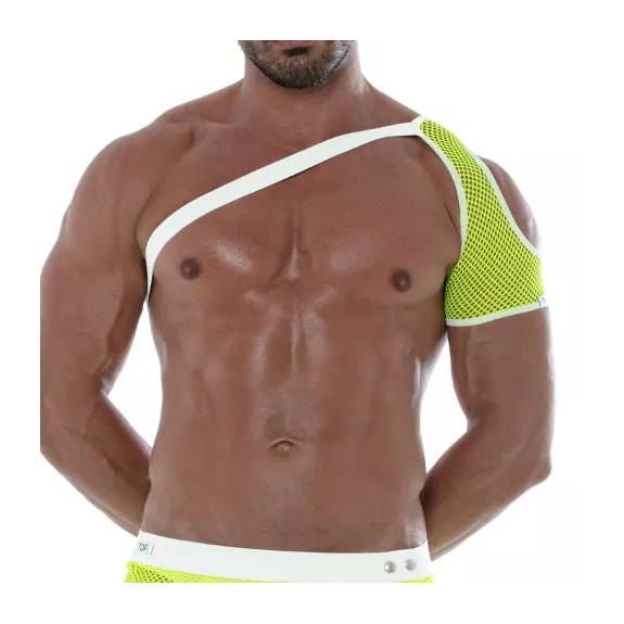 Harnais D'épaule En Mesh Néon Jaune