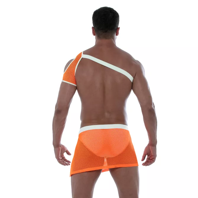 Neon Mesh Shoulder Harness Orange for men