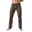 Pantalon Kimono En Dentelle Noir Pour Homme - Sexywear - Tof Paris