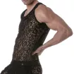 Lace Tank Top for men from sideway
