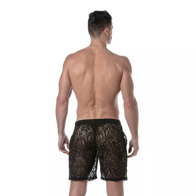 Short Long Dentelle Pour Homme Sexy - Fabriqué en France - Tof Paris