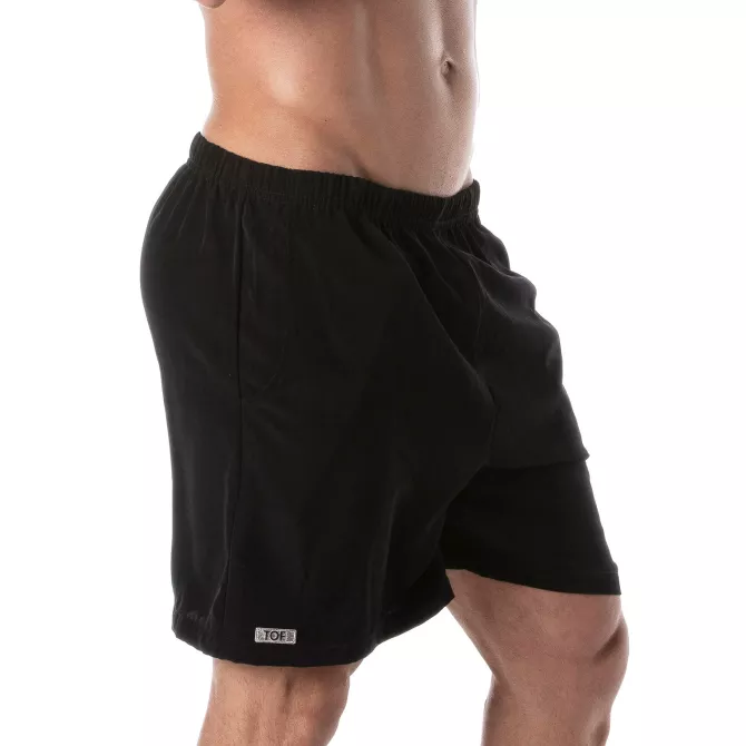 Sleeveless Bermuda with tof logo