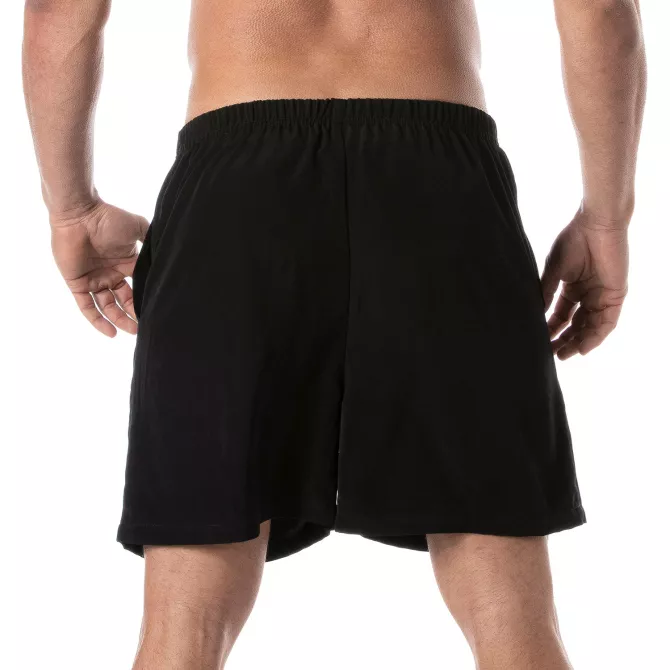 Bermuda D'été Noir Pour Homme - Short Casual - TOF Paris