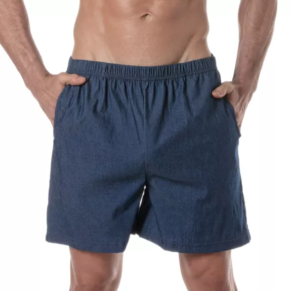 Bermuda En Denim Léger