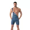 Salopette Short En Denim Léger