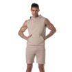 Sweat à capuche sans manches Bambou Beige - Casual - TOF Paris