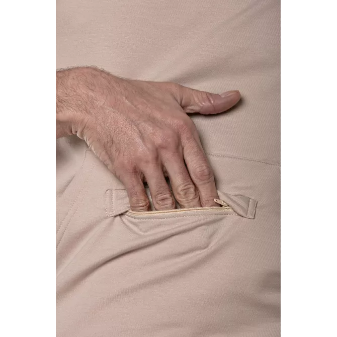 A Sleevless Bamboo Hoodie